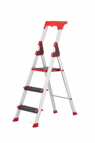 SARAYLI ALÜMİNYUM PROFESYONEL MERDİVEN (2+1) ürün görseli