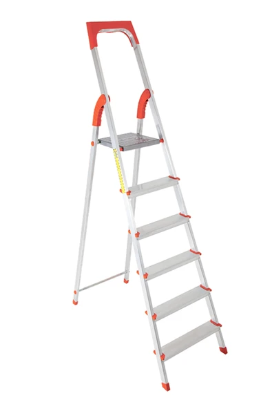 SARAYLI ALÜMİNYUM MERDİVEN (5+1) ürün görseli