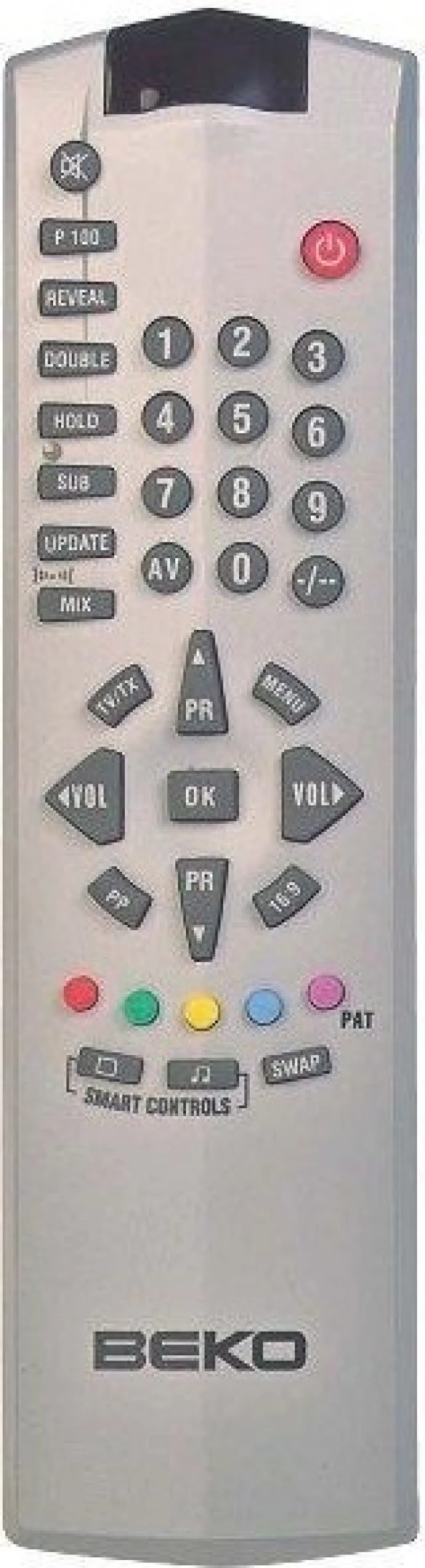 TELEVİZYON KUMANDASI ARÇELİK BEKO PATLI KUMANDA TÜPLÜ TELEVİZYON KUMANDASI SWAT KK0146