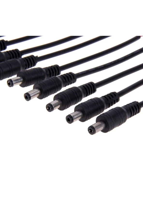 ERKEK POWER VOLTAJ KABLOSU 5.5 x 2.1 MM 5 ADET ERKEK POWER KABLO - 2