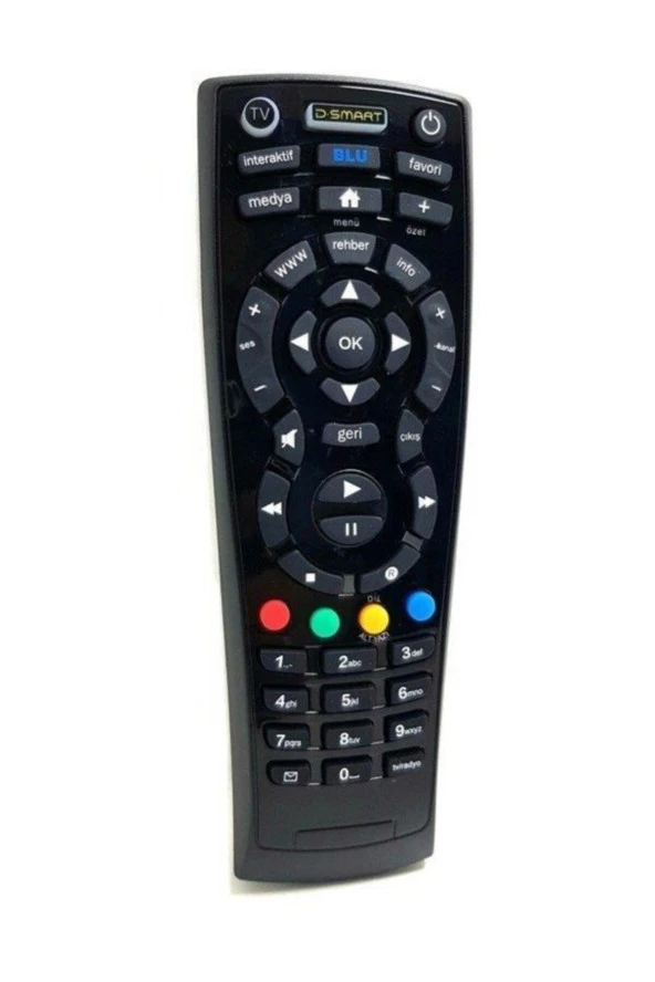 UYDU KUMANDASI D-SMART UNIVERSAL YENİ RECEIVER UYDU KUMANDASI KR0 - 2
