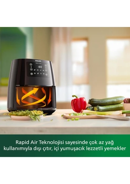 Philips Airfryer L HD9243/90 3000 Serisi 4.1 lt Yağsız Fritöz - 5
