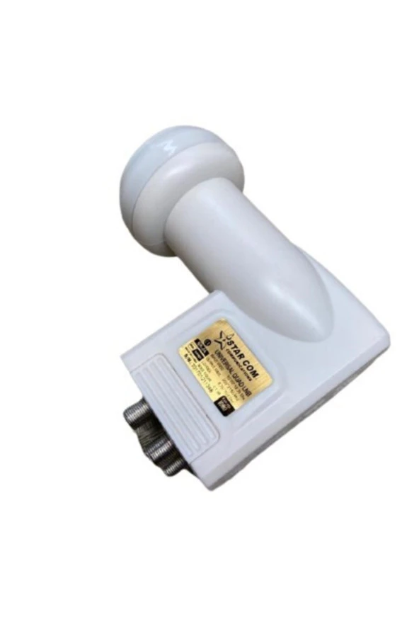 LNB 4LÜ 0.1DB 4K FULL HD 1080P UNIVERSAL QUAD LNB STAR COM SR-04 - 2