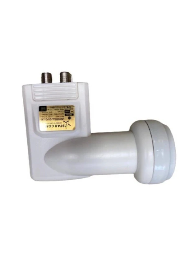 LNB 4LÜ 0.1DB 4K FULL HD 1080P UNIVERSAL QUAD LNB STAR COM SR-04 - 3