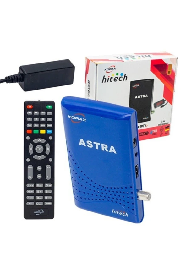 Korax Hitech Astra Tkgsli Full Hd Ip Tv Uydu Alıcısı (2 Yıl Iks Hediyeli)