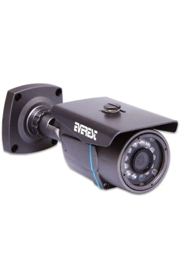 Güvenlik Kamerası CCD Sensör 700TVL 12 Ledli 3.6mm Lens Osd Menü Kamera Everest SFR-382