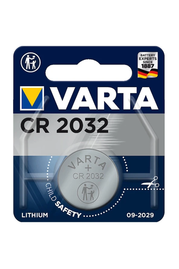 Varta 6032 CR2032 3V Elektronik Lityum Pil - 1
