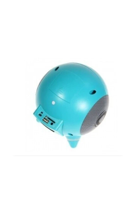 MÜZİK KUTUSU PANDA FM/USB/SD/MP3 RADYO STEREO SPEAKER MÜZİK KUTUSU MAVİ BS-04 - 2