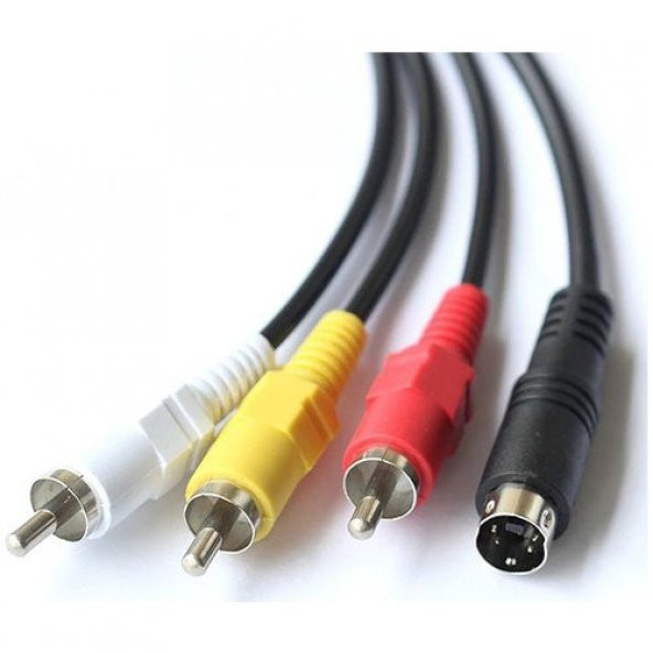 BİLGİSAYAR AV KABLOSU 1.5 METRE GÖRÜNTÜ AKTARIM AV CABLE FOR SONY FULLY - 2