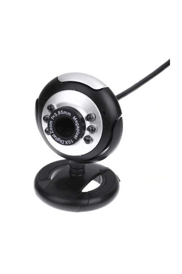 TAKY S-301 WebCam HD 1080P 12 MB Kamera Manuel Odaklama Bilgisayar Kamerası