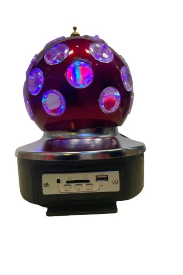 FİLONLİNE 1992 DİSKO TOPU 220V RGB KUMANDALI MP3 ÇALAR SPEAKER HOPARLÖR USB/SD DİSKO TOPU - 2