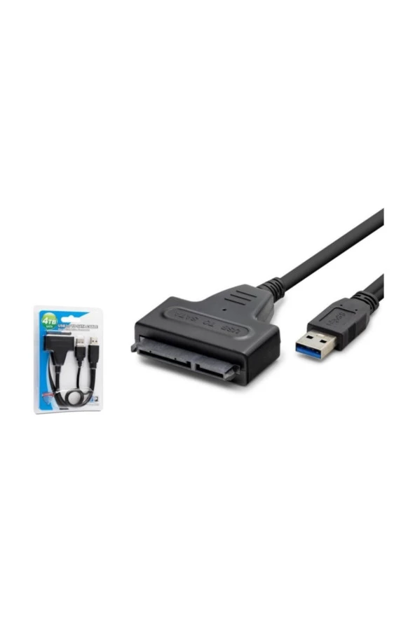 ÇEVİRİCİ USB 3.0 TO SATA KABLO 2.5/3.5" HDD ÇEVİRİCİ SATA KABLOSU HADRON HR4572