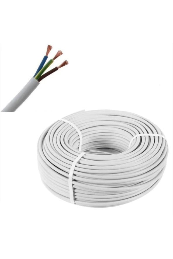 FİLONLİNE ELEKTRİK KABLOSU 3 METRE 3X2.5 300/500V ELEKTRİK KABLOSU