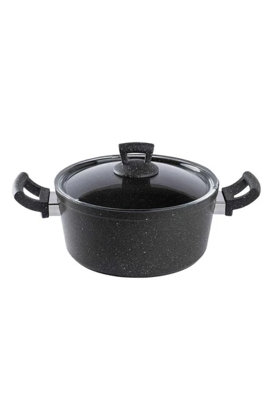 Tantitoni Gri Granit 8 Parça Tencere Seti - Resim 3