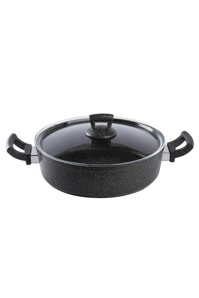 Tantitoni Gri Granit 8 Parça Tencere Seti - Resim 4