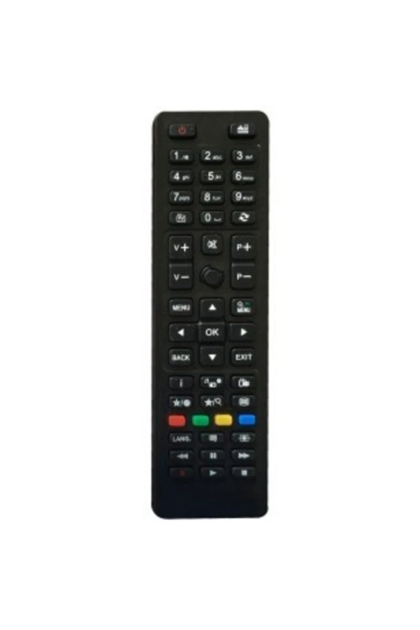 VESTEL TV KUMANDASI LCD TV SİYAH TUŞLU TV UZAKTAN KUMANDA FULLY-3