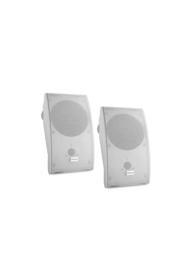 Duvar Hoparlörü Beyaz 80V 5"-12.7 cm 2li Paket MİKADO MDK142-5 - 2