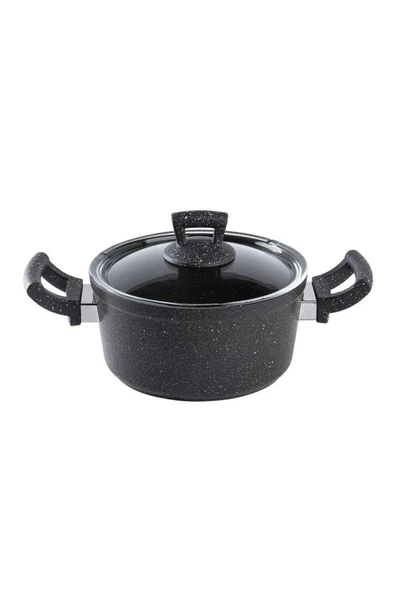 Tantitoni Gri Granit 8 Parça Tencere Seti - Resim 5