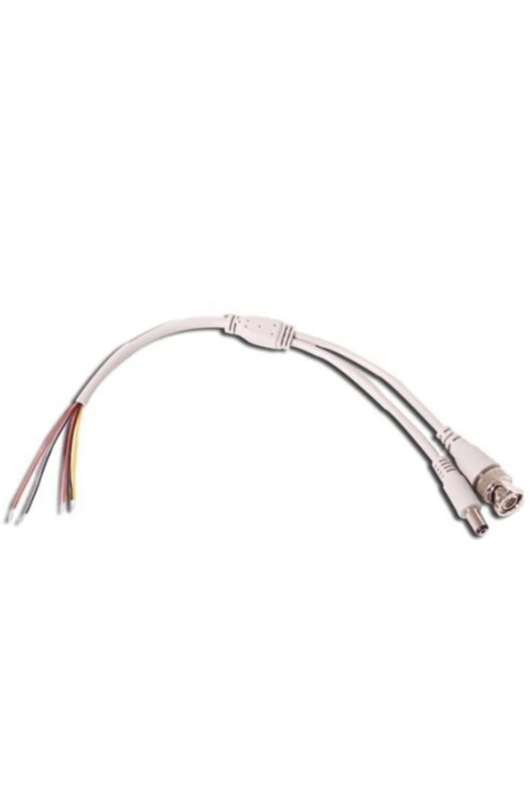 Bnc Ve Dişi Power Jak Fişli Güvenlik Kamera Kablosu BNC+DC5.5*2.1 0,30 CM DC Kablo S-link SL-DC562 - 2