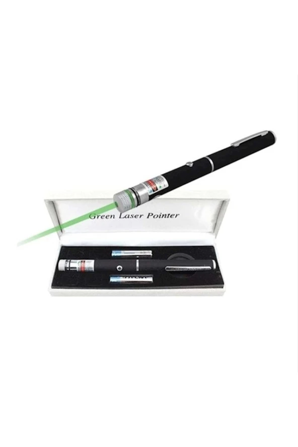 Lazer Işık Green Laser Poınter FT (5 Başlık)