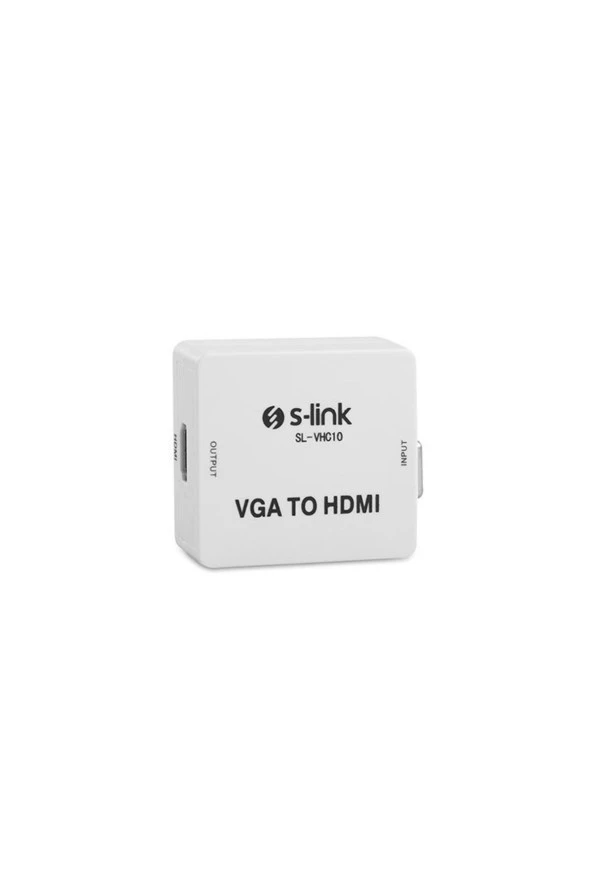 S-Lınk Sl-Vhc10 Vga To HDMI Dönüştürücü Mini