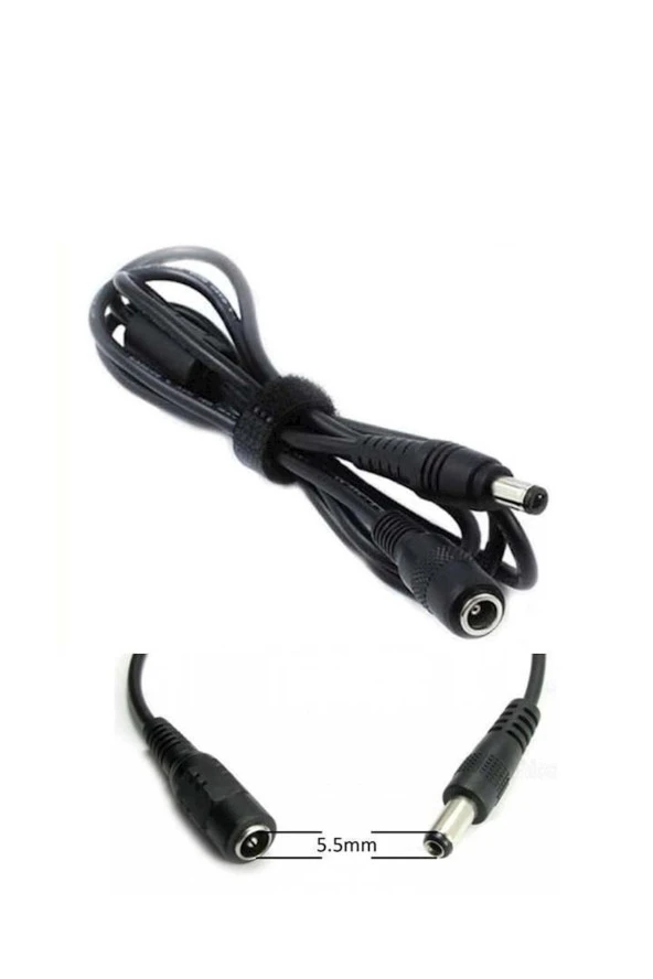 5.5 mm Dişi-Erkek Adaptör Uzatma Kablosu Swat FK0076