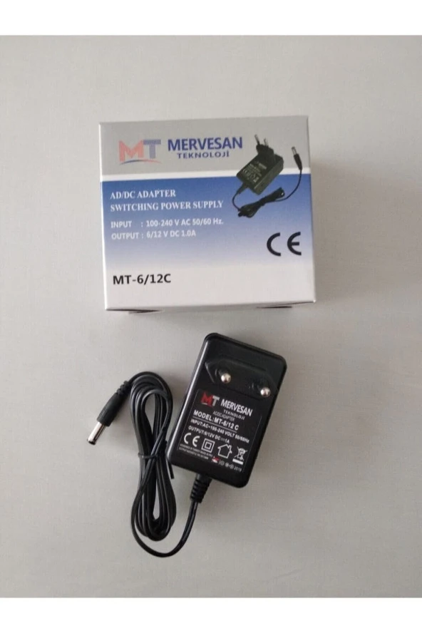 Akü Şarj Adaptörü 6/12V Universal Mervesan MT-6/12C - 1
