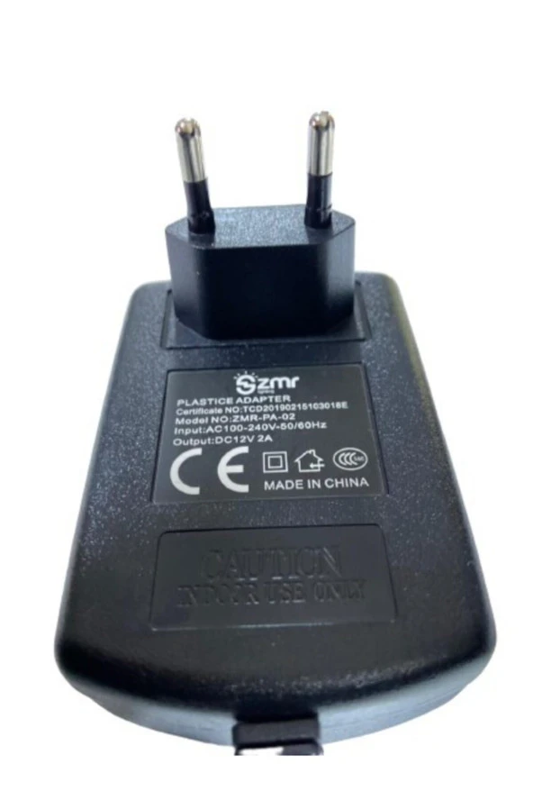 Adaptör 12V 2A AC/DC Adaptör 12V AC Adaptör Switch Mode Korumalı Tablet /Modem/Led 12V Adaptör - 5