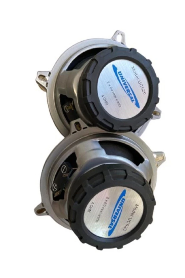 13CM KOMPANENT SET OTO HOPARLÖR 5.25" TWETEER-SES FİLTRELİ HOPARLÖR 2Lİ TAKIM 300W UNIVERSAL UC520 - 4