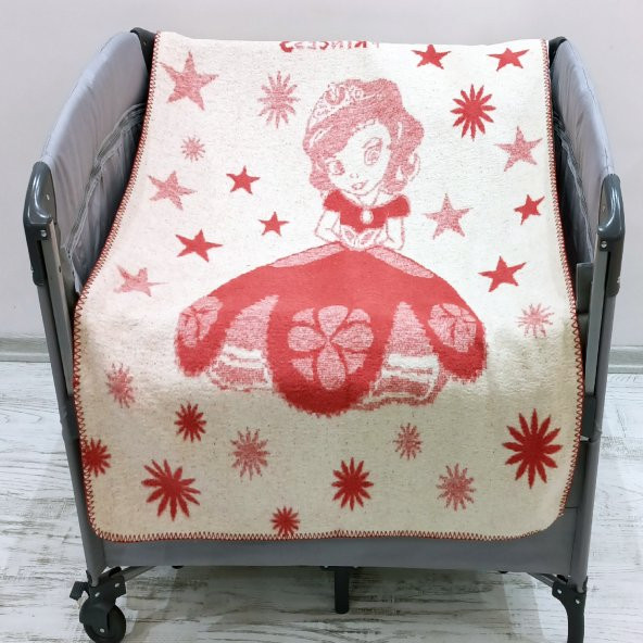 Pamuklu Bebek Battaniyesi Prenses Model - 3