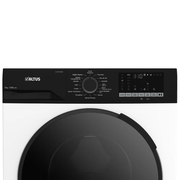 Altus AL CM 101254 D 1200 Devir 10 kg Çamaşır Makinesi - 4