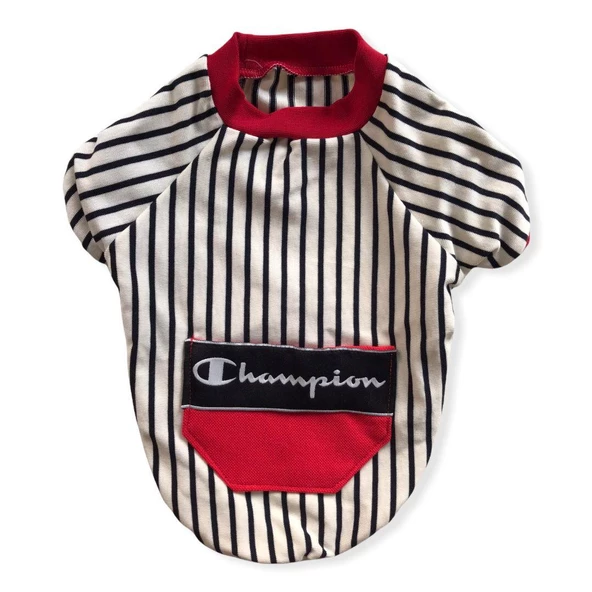 Champion Oval Yaka Tişört Köpek Kıyafeti - 5