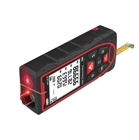 Attlas ATLLD 50 3 Fonksiyonlu Dijital Lazermetre Ölçüm Aleti