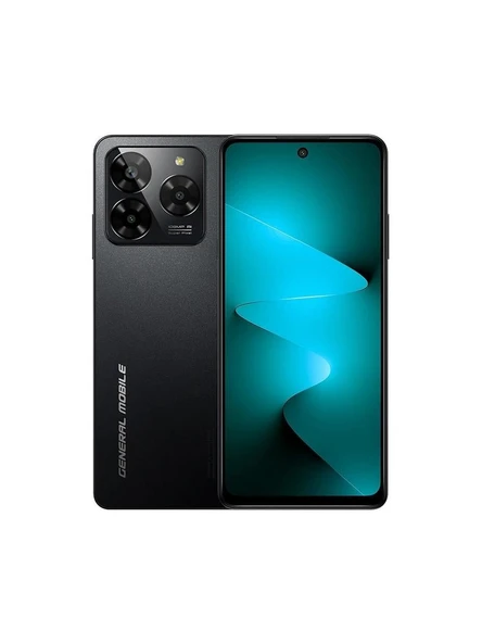 General Mobile Gm Era 50 Dual Noble Black 8+256 Cep Telefonu (2 Yıl Türkiye Garantili)