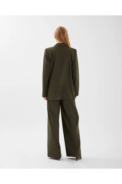 HAKİ CEKET VE PANTALON TAKIM - Resim 4