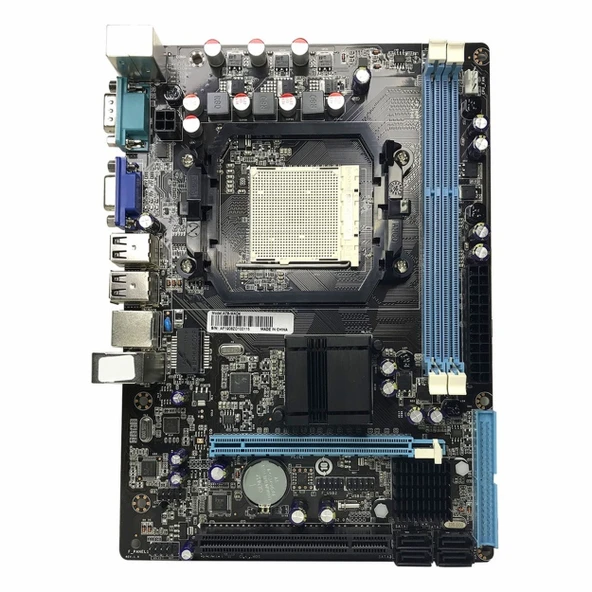 Afox A78-MAD4 DDR3 (1600MHz)OC VGA PCIe 2.0 AM3 mATX Anakart - Resim 2