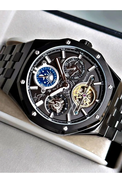 Ferrucci Function FCF 03571M.05 Çelik Kordon Erkek Kol Saati - Resim 3