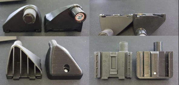 VolksWagen Caddy bagaj rafı kapak klipsleri (2 parça) ürün görseli