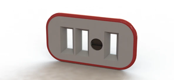 VolksWagen Golf MK4 Yolcu Ön Zemin Havalandırması (3parça)