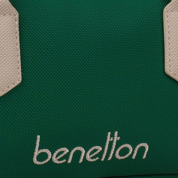 Benetton Yeşil Geniş Kadın Çapraz Nano Çanta BNT 1621 - Resim 4