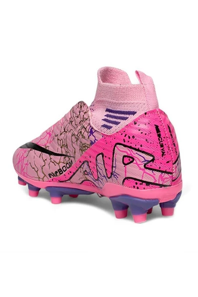 Celira Lga Pembe Çoraplı Unisex Futbol Krampon - 2