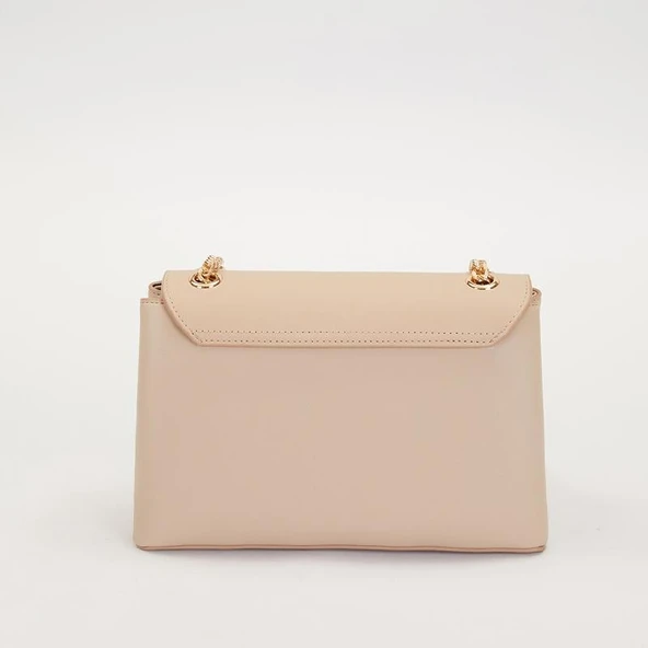 Levidor Vizon Zincir Askılı Kadın Baklava Desenli Çapraz Çanta - Resim 2