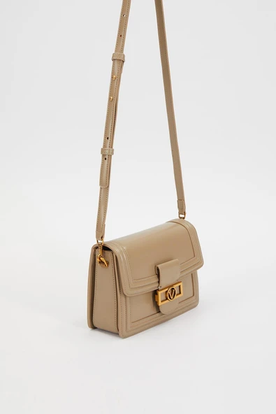 Levidor Haki Klasik Çapraz Askı Kadın Küçük Boy Çanta - Resim 3