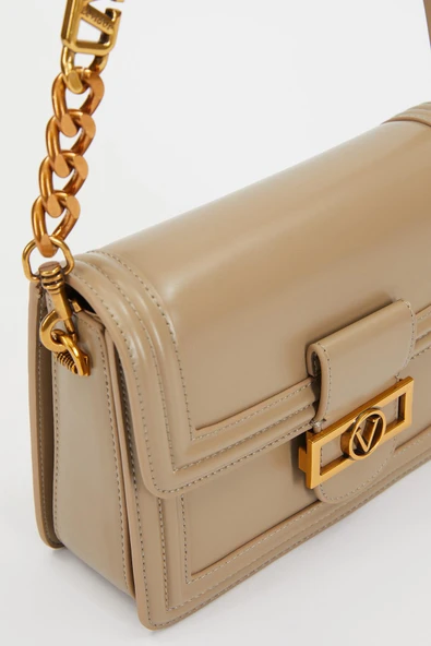 Levidor Haki Klasik Çapraz Askı Kadın Küçük Boy Çanta - Resim 5