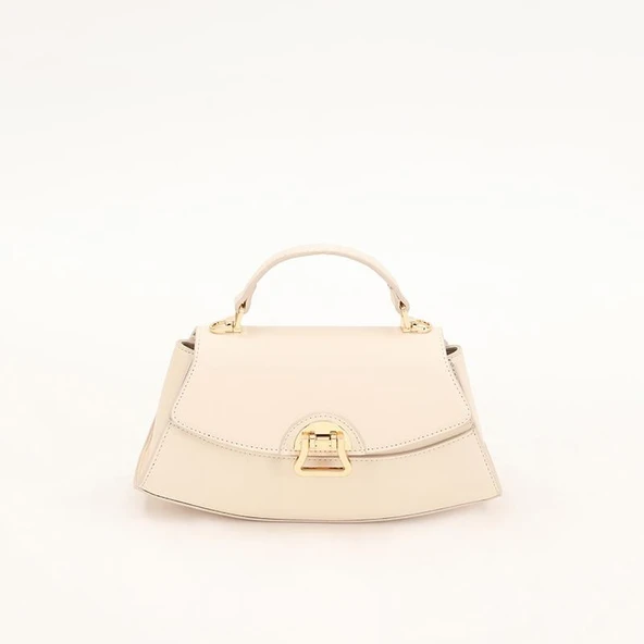 Levidor Krem Oval Kadın El Çantası ürün görseli