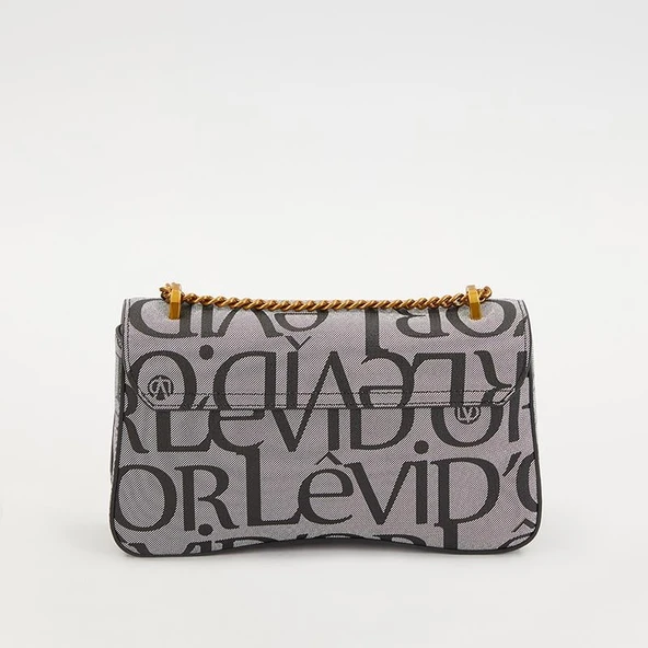 Levidor Siyah Zincir Askılı Premium Kadın Çapraz Çanta - Resim 2