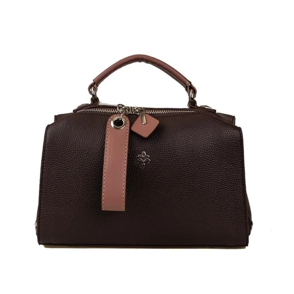 Jacquline Kahverengi Morpheus Kadın El ve Omuz Çantası - Resim 2