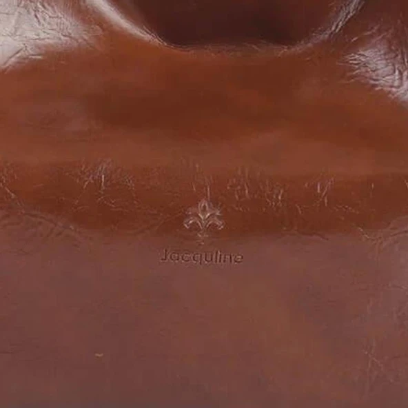 Jacquline Taba Ebave Parlak Deri Yavru Çantalı Kadın El Çantası - Resim 3