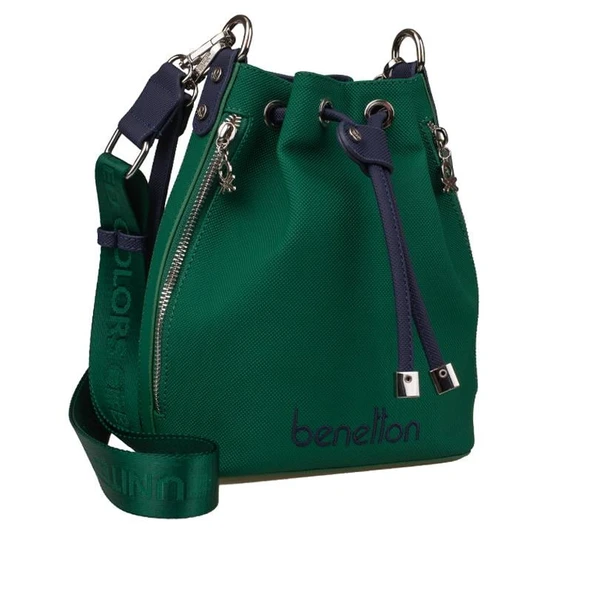 Benetton Yeşil Nano Kadın Kol Çantası BNT 1595 ürün görseli