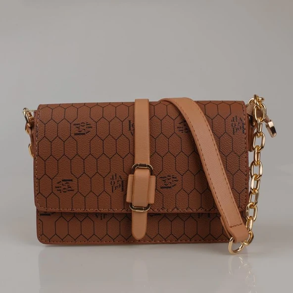 Levidor Taba Kadın Baskılı Çapraz Çanta - Resim 3